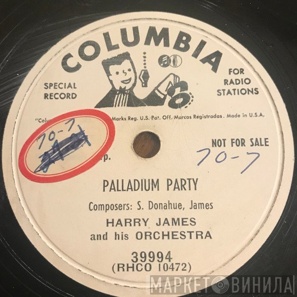 Harry James And His Orchestra  - Palladium Party / Ruby