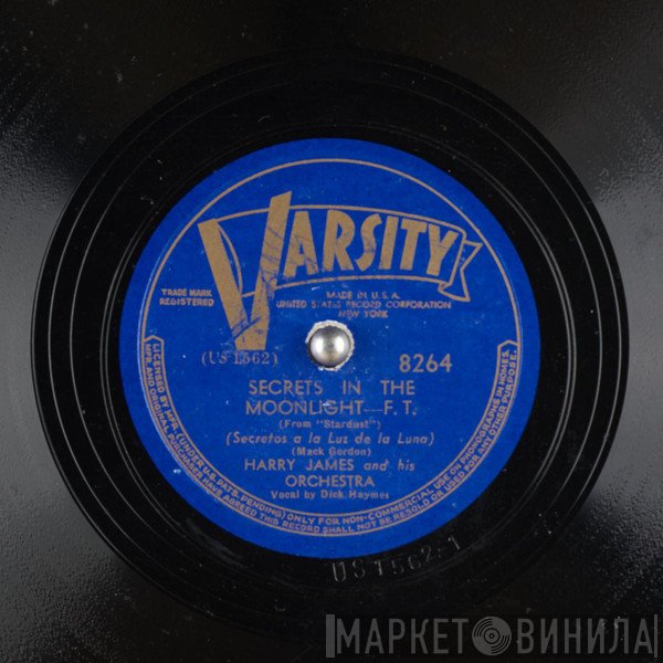 Harry James And His Orchestra  - Secrets In The Moonlight / Fools Rush In