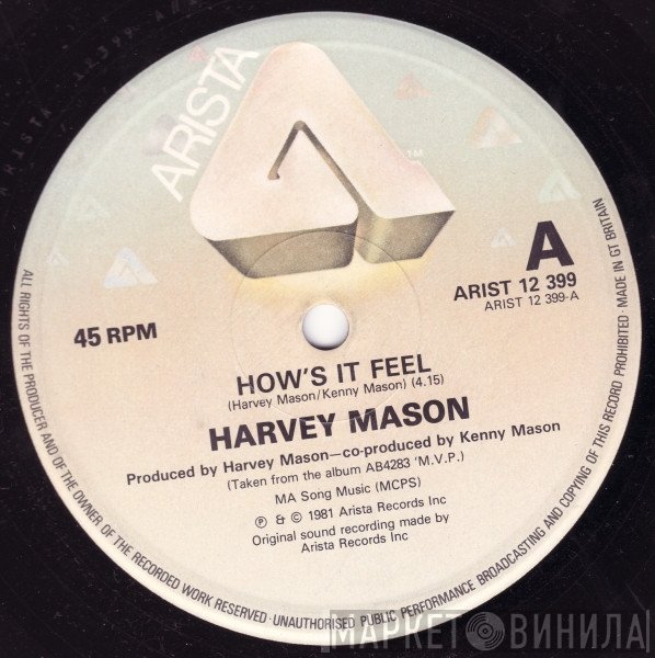 Harvey Mason - How's It Feel