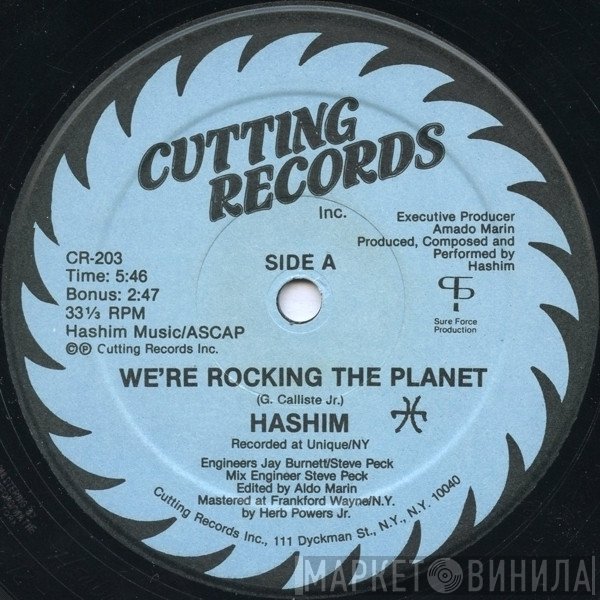 Hashim  - We're Rocking The Planet
