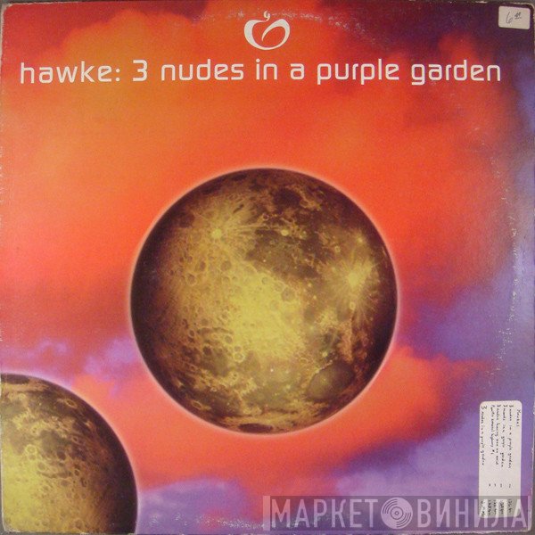 Hawke - 3 Nudes In A Purple Garden