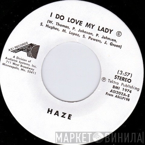 Haze  - I Do Love My Lady / Waiting For The Moment