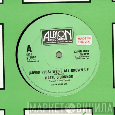 Hazel O'Connor - (Cover Plus) We're All Grown Up