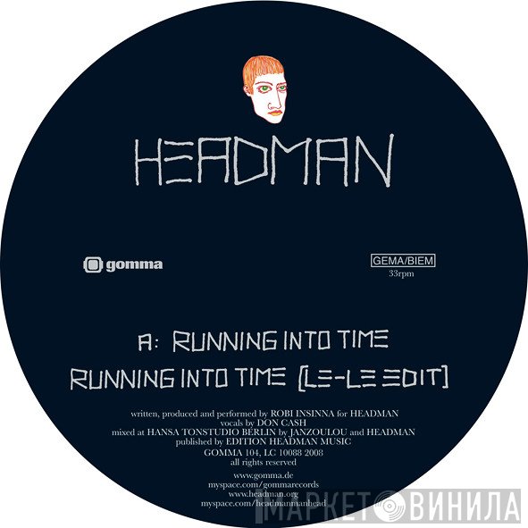 Headman   - Running Into Time