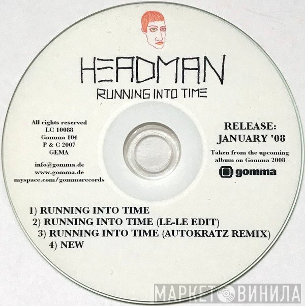 Headman   - Running Into Time