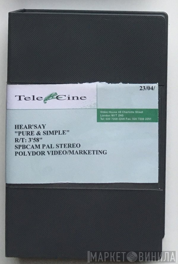 Hear'Say  - Pure & Simple