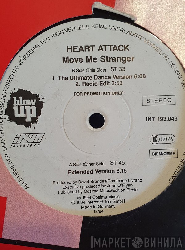 Heart Attack  - Move Me Stranger