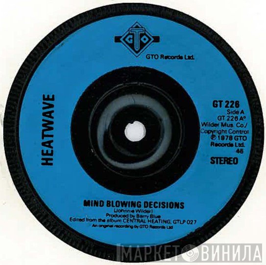 Heatwave - Mind Blowing Decisions