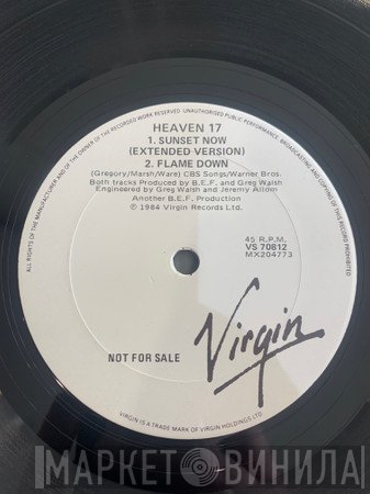 Heaven 17  - Sunset Now