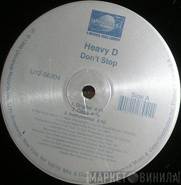 Heavy D  - Don't Stop