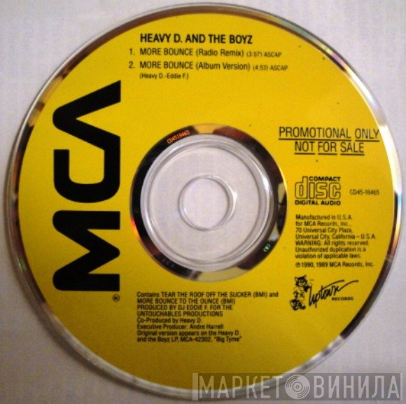 Heavy D. & The Boyz  - More Bounce