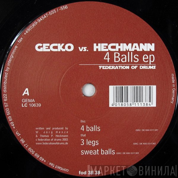 Heckmann & Gecko - 4 Balls EP