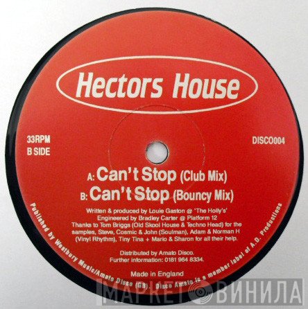 Hector's House - Can't Stop