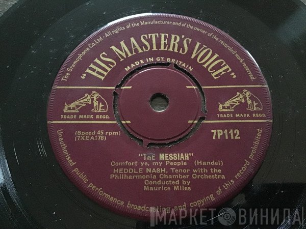 Heddle Nash With The Philharmonia Chamber Orchestra  - The Messiah