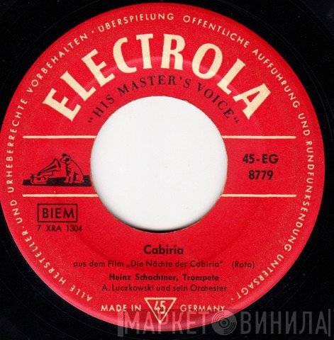 Heinz Schachtner - Cabiria / Mitternachtsblues