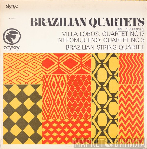 Heitor Villa-Lobos / Alberto Nepomuceno - Quarteto Brasileiro da UFRJ  - Brazilian Quartets