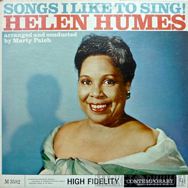 Helen Humes - Songs I Like To Sing!