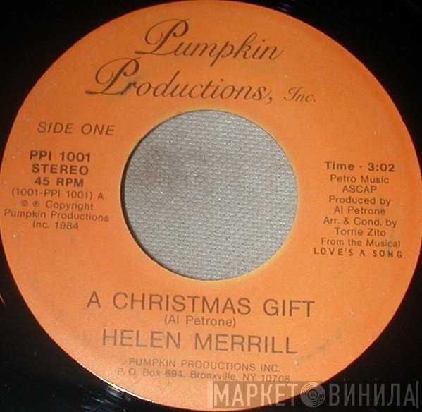 Helen Merrill, Chuck Wayne - A Christmas Gift / A Christmas Gift