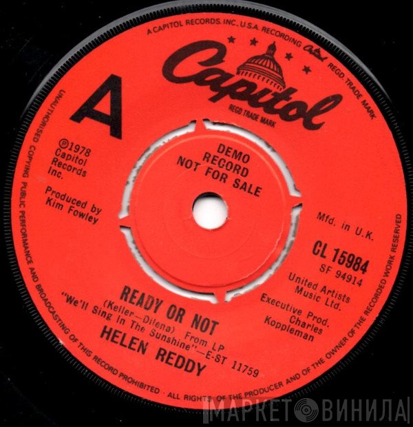 Helen Reddy  - Ready Or Not