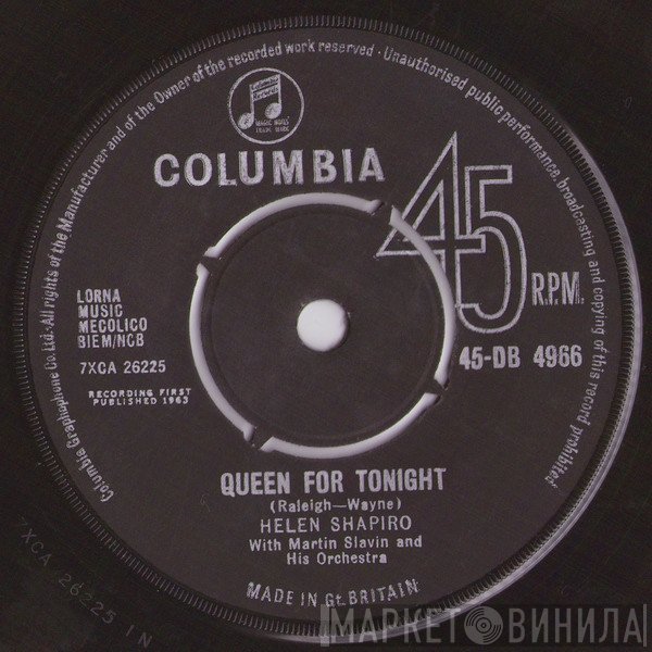 Helen Shapiro - Queen For Tonight