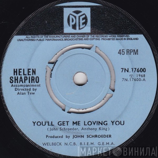 Helen Shapiro - You'll Get Me Loving You