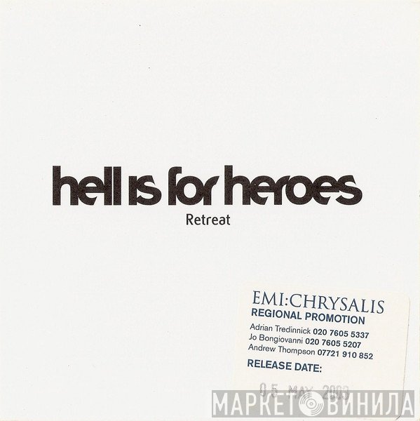Hell Is For Heroes - Retreat