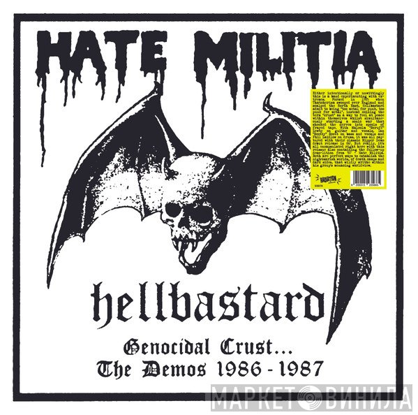 Hellbastard - Genocidal Crust:The Demos 1986 - 1987