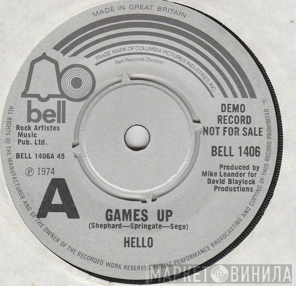 Hello  - Games Up
