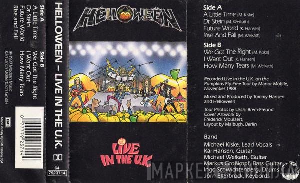 Helloween  - Live In The U.K.
