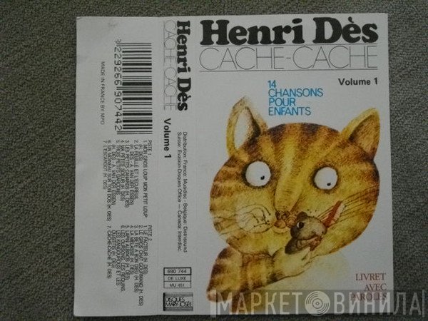 Henri Dès  - Cache-Cache Volume 1