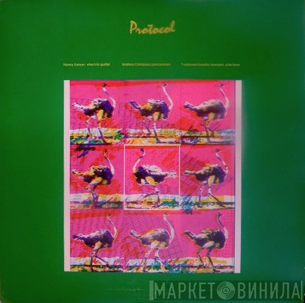 Henry Kaiser, Andrea Centazzo, Toshinori Kondo  - Protocol
