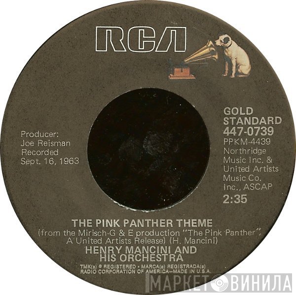Henry Mancini And His Orchestra, The Henry Mancini Chorus - The Pink Panther Theme / Dear Heart