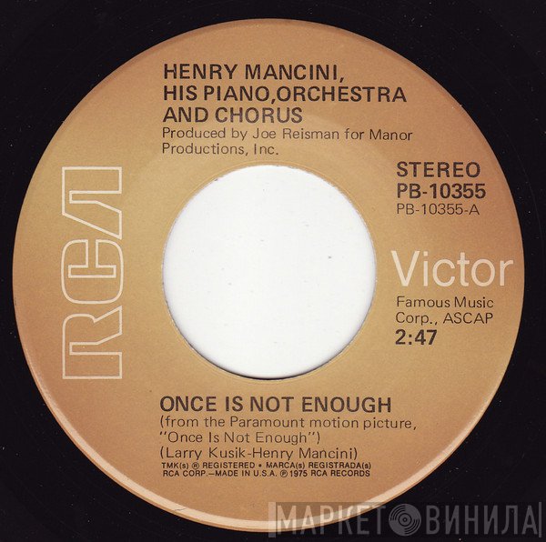 Henry Mancini  - Once Is Not Enough