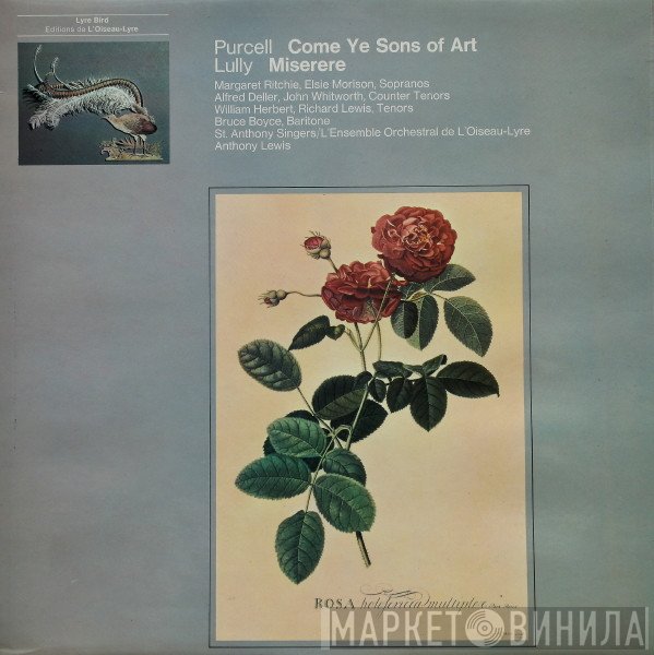 Henry Purcell, Jean-Baptiste Lully, Ensemble Orchestral De L'Oiseau-Lyre, Anthony Lewis  - Come Ye Sons Of Art / Miserere