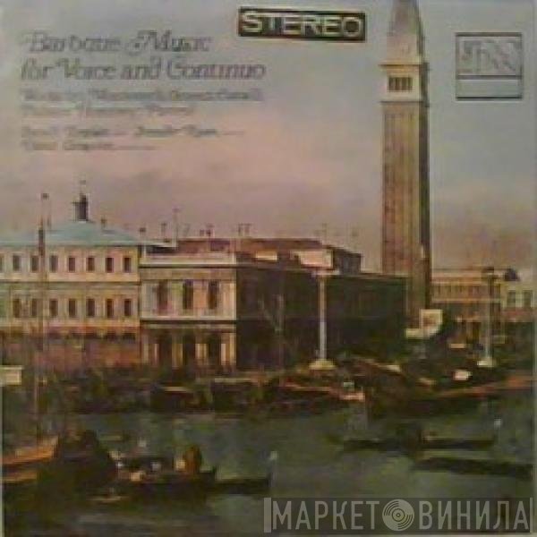 Henry Purcell, Claudio Monteverdi, Gerald English, Francesco Cavalli, Alessandro Grandi, David Lumsden, Pelham Humfrey, Jennifer Ryan  - Baroque Music For Voice And Continuo (Works By Monteverdi, Grandi, Cavalli, Pelham Humfrey, Purcell)