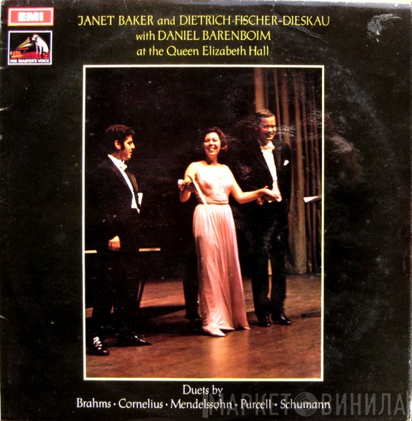 Henry Purcell, Robert Schumann, Felix Mendelssohn-Bartholdy, Peter Cornelius , Johannes Brahms, Janet Baker, Dietrich Fischer-Dieskau, Daniel Barenboim - Duets