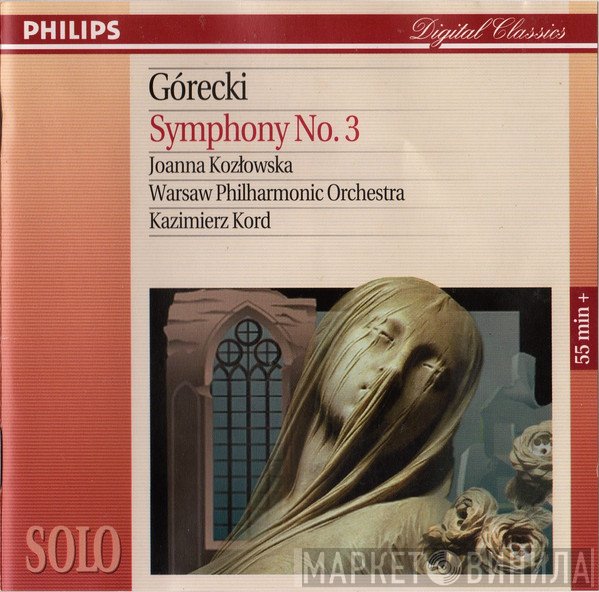 Henryk Górecki, Joanna Kozłowska, Orkiestra Symfoniczna Filharmonii Narodowej, Kazimierz Kord  - Symphony No. 3