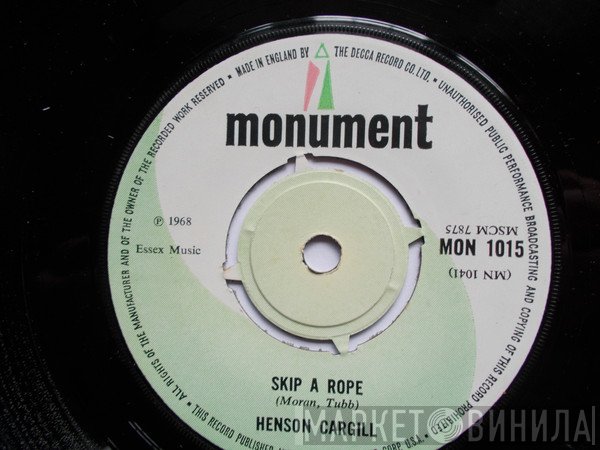 Henson Cargill - Skip A Rope