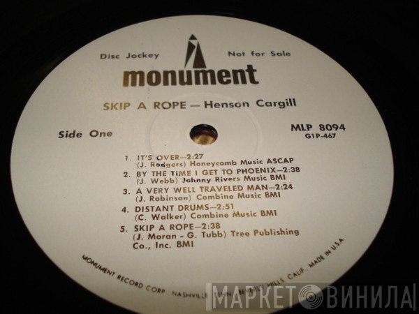 Henson Cargill  - Skip A Rope