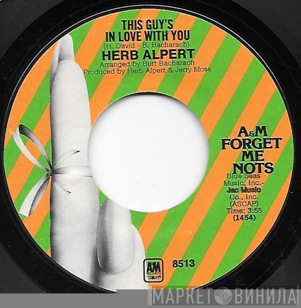 Herb Alpert, Herb Alpert & The Tijuana Brass - This Guy's In Love With You / Cabaret