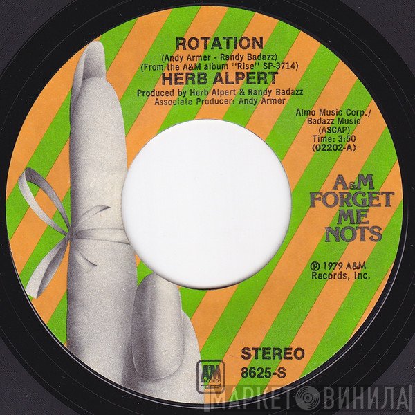 Herb Alpert  - Rotation / Street Life