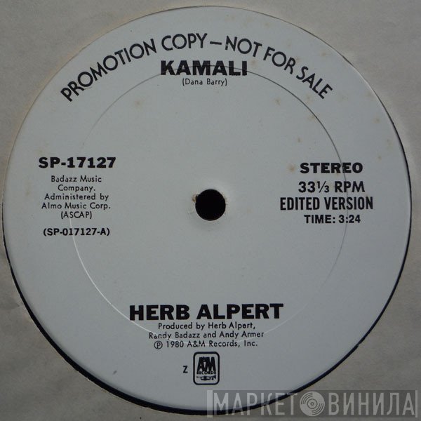 Herb Alpert  - Kamali