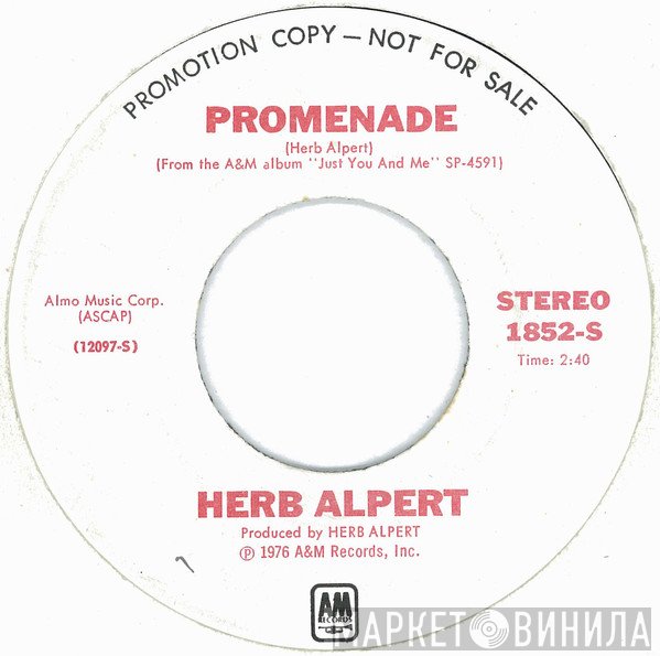 Herb Alpert  - Promenade
