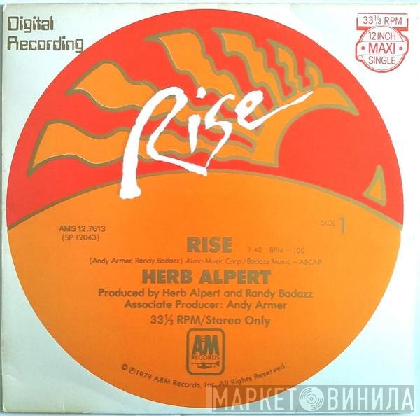 Herb Alpert  - Rise, Promo