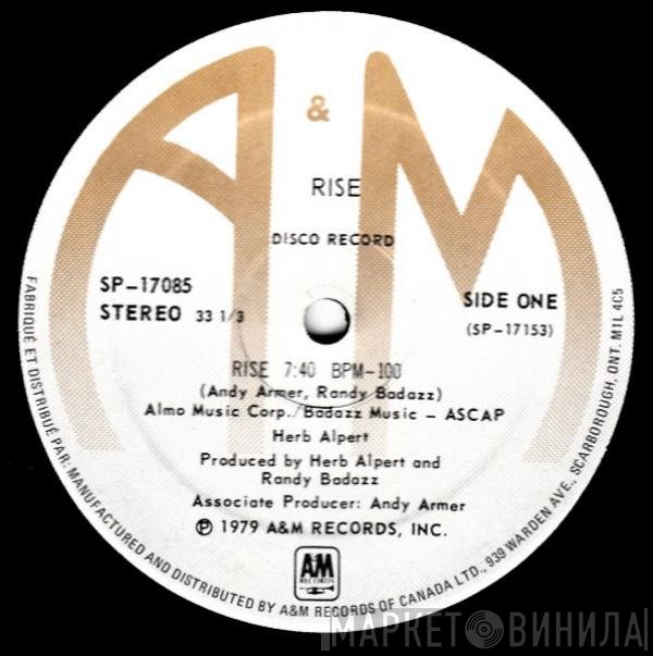 Herb Alpert  - Rise
