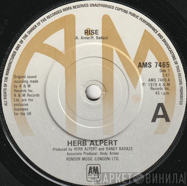 Herb Alpert  - Rise