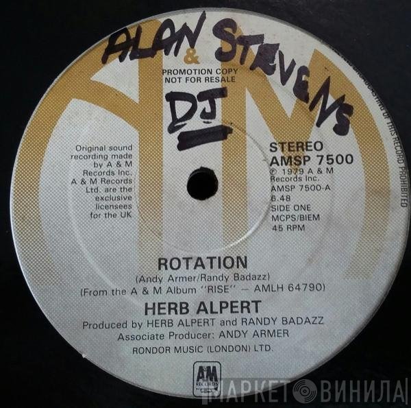 Herb Alpert  - Rotation