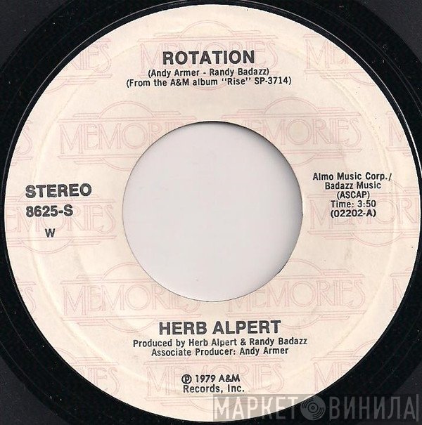 Herb Alpert  - Rotation