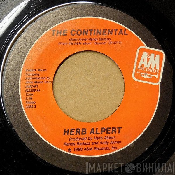 Herb Alpert  - The Continental