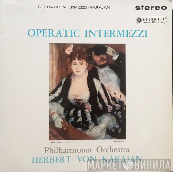 Herbert von Karajan, Philharmonia Orchestra  - Operatic Intermezzi